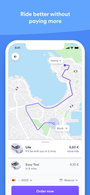‎Easy Taxi, a Cabify app Screenshot
