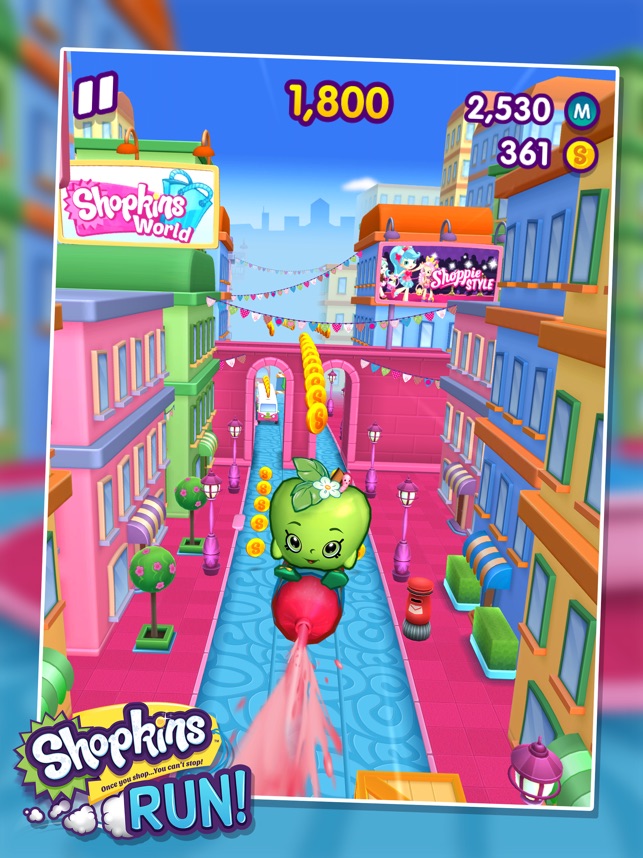 shopkins run free game