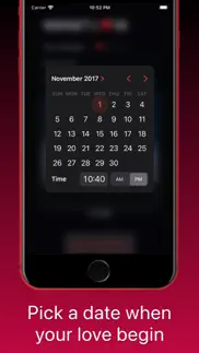 lovetracker: together widget iphone screenshot 4