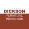 Dickson Furniture Inspection app is a great tool for Furniture inspection in a property for Dickson customers