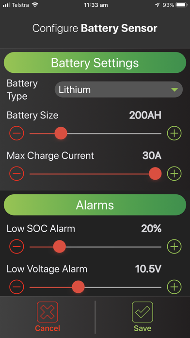 REDARC RedVision Configurator screenshot 2