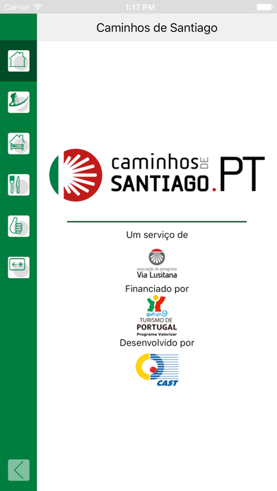 Screenshot #1 pour Caminhos de Santiago, Portugal