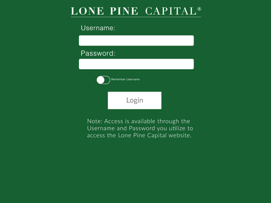 Screenshot #4 pour Lone Pine Capital Mobile