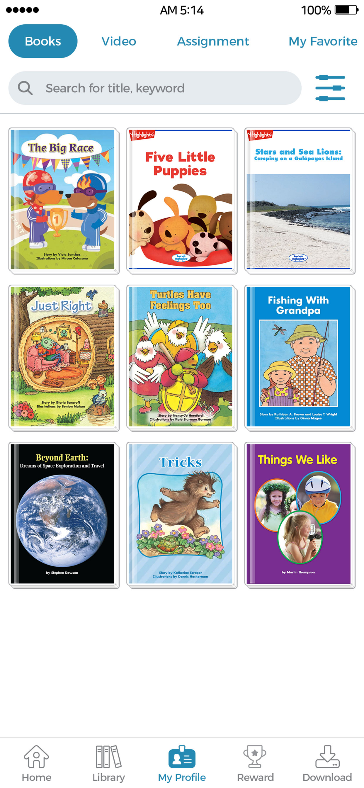 Highlights Library Reading screenshot 3