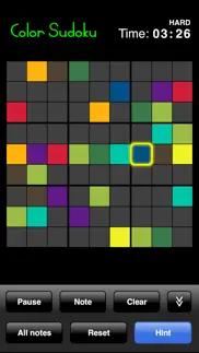 color sudoku iphone screenshot 4