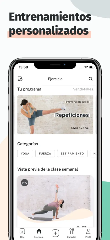 8fit - Fitness y nutrición