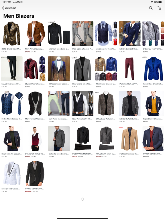 Screenshot #6 pour Men Shirt Shop Clothing