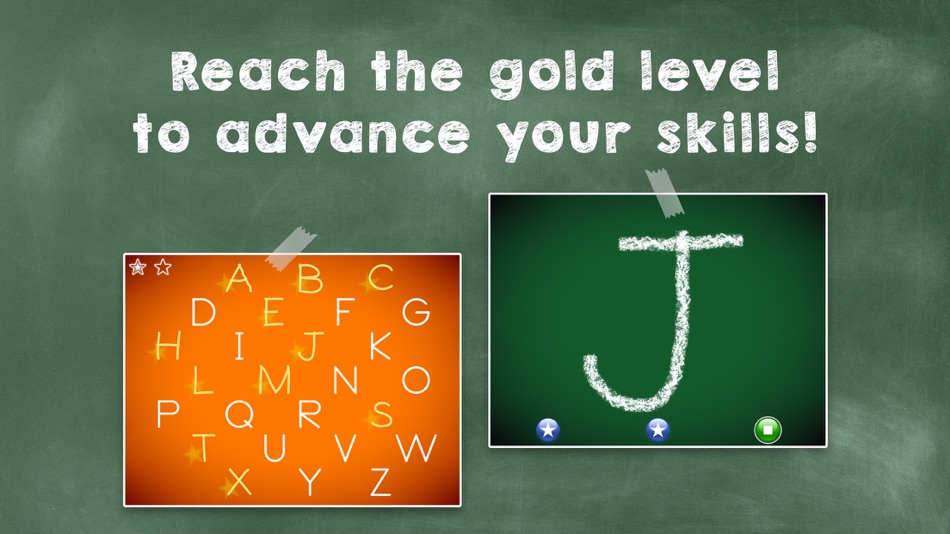 #5. LetterSchool - Block Letters (iOS) Podle: Letterschool Enabling Learning B.V.