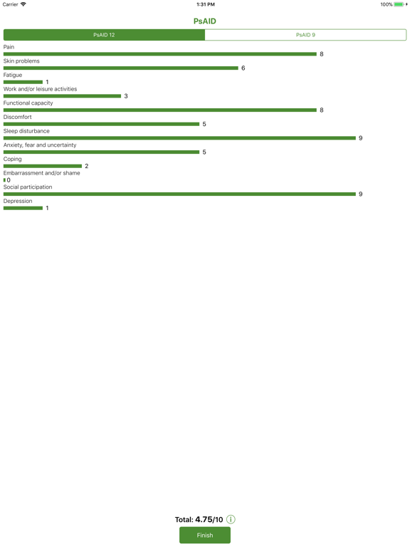 GRAPPA App iPad screenshot 5 - Medical app