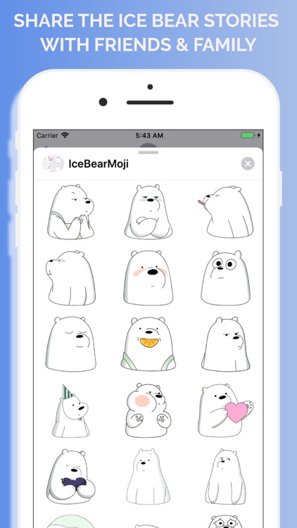 IceBearMoji - Stickers Pack