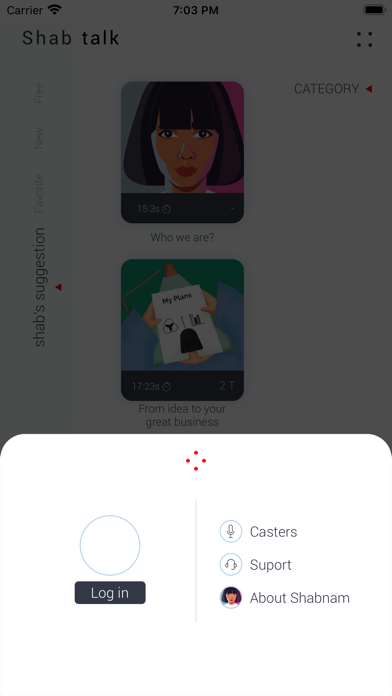 Screenshot #2 pour ShabTalk