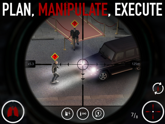 Hitman Sniper iPad app afbeelding 2