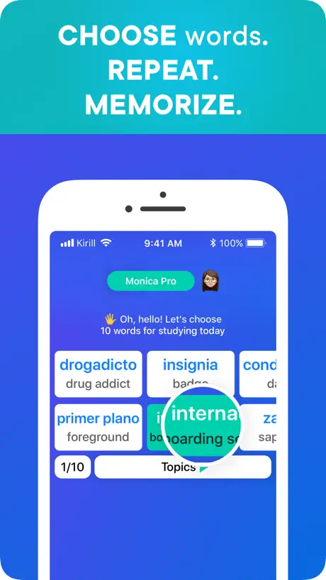 Monica: Learn English
