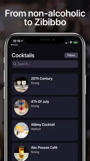 cocktails for real bartender iphone screenshot 4