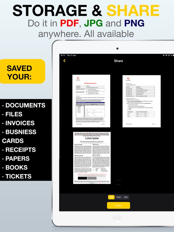 Screenshot #2 for Scan Easy - PDF Scanner App
