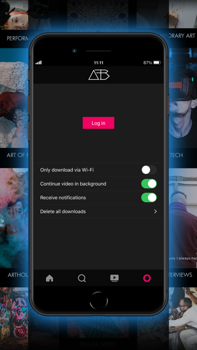 ArtBrowser TV Screenshot