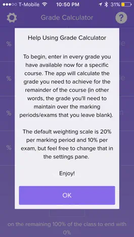 Game screenshot Final Grade Calculator - % hack