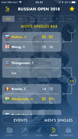 Game screenshot Badminton Live - rank & scores mod apk