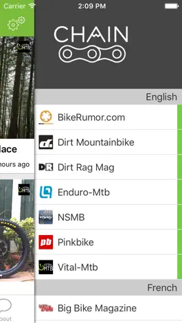 Game screenshot Chain : mountain bike news apk