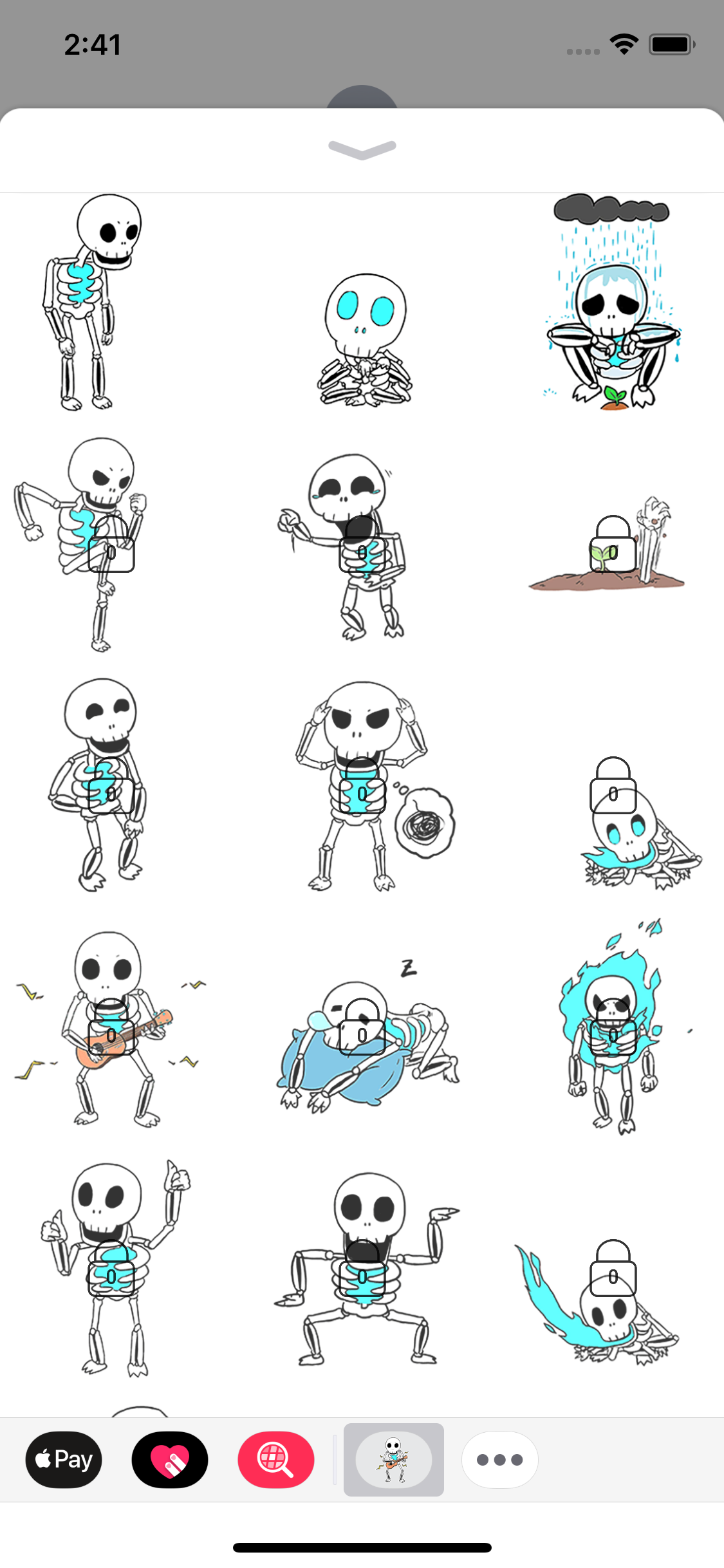 Halloween Skeleton Animated