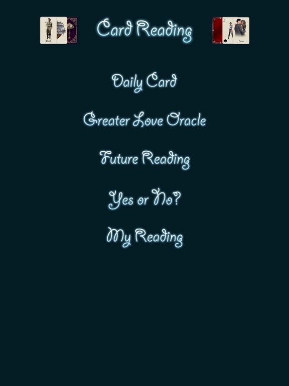 Card Reading iPad screenshot 9 - Lifestyle app