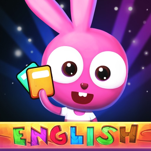 Purple Pink English Icon