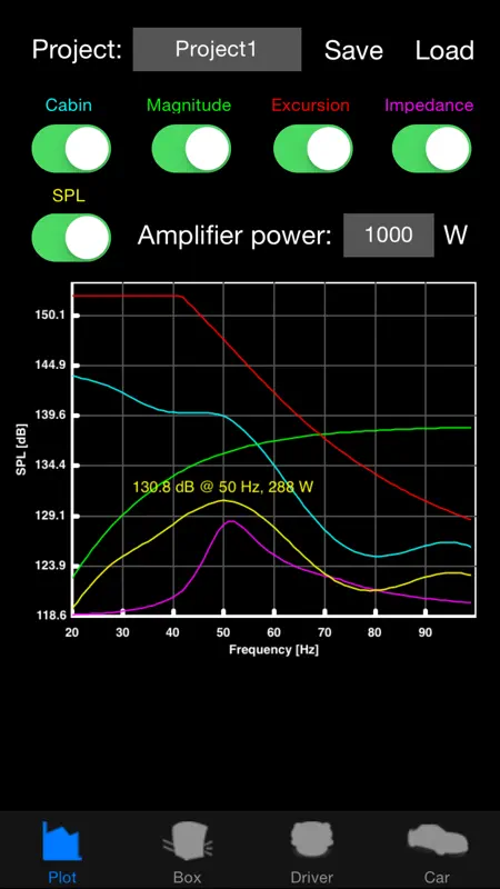 Woofer Box Calculator PRO screenshot 1 of 5