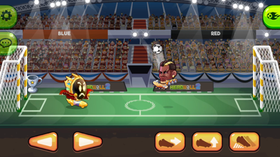 screenshot of ヘッドボール - サッカーゲーム 2