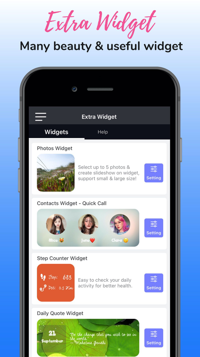 Widget Maker - Extra Widgets