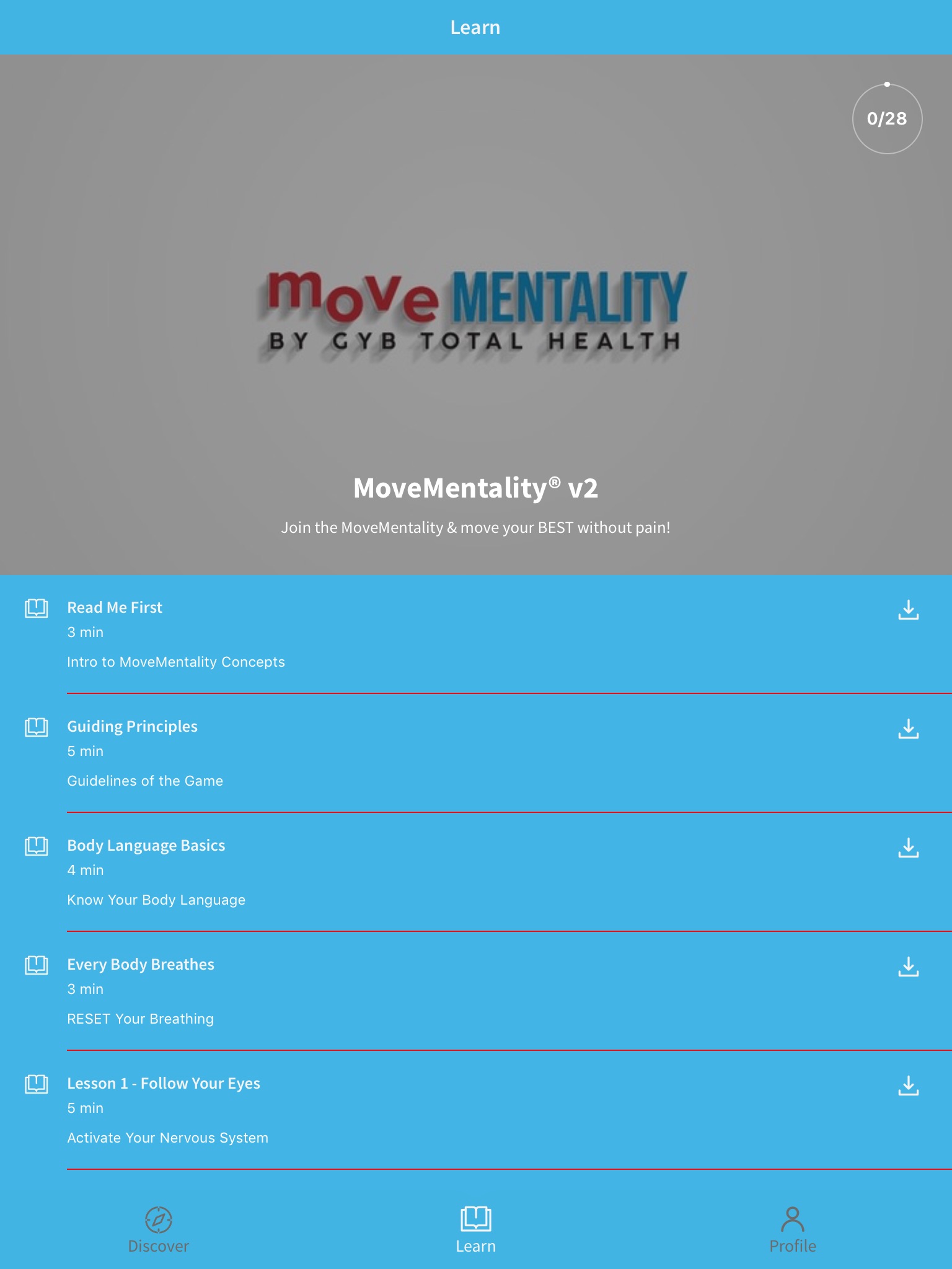 MoveMentality screenshot 4