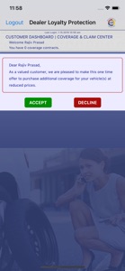 Dealer Loyalty Protection screenshot #2 for iPhone
