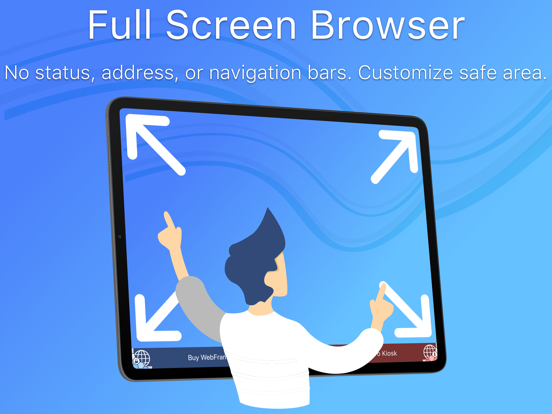 Screenshot #4 pour WebFrame Basic Kiosk