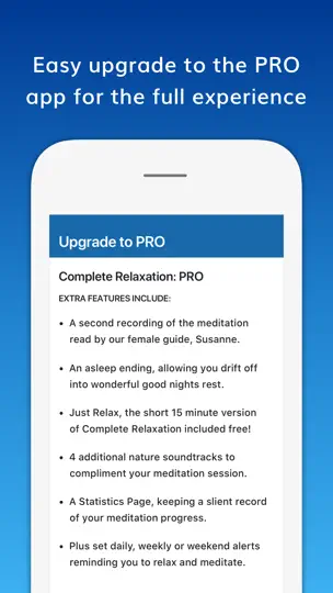 Screenshot von Complete Relaxation: Lite auf dem iPhone 4