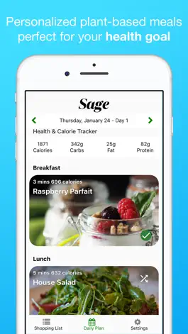 Game screenshot Sage Healthy Meal Plan mod apk