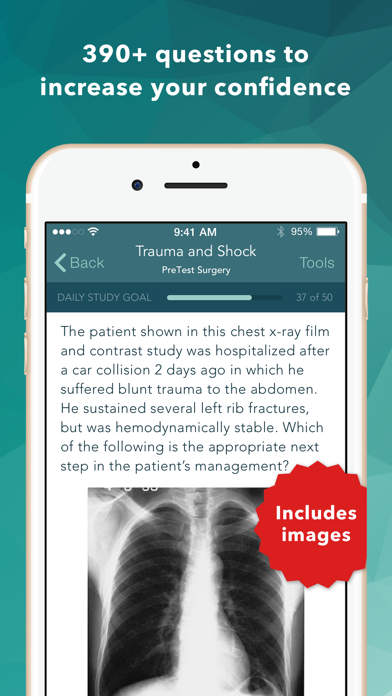 Screenshot #2 pour USMLE Surgery PreTest