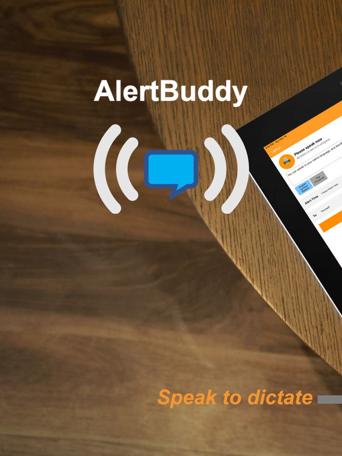 AlertBuddy  Speak and Remind