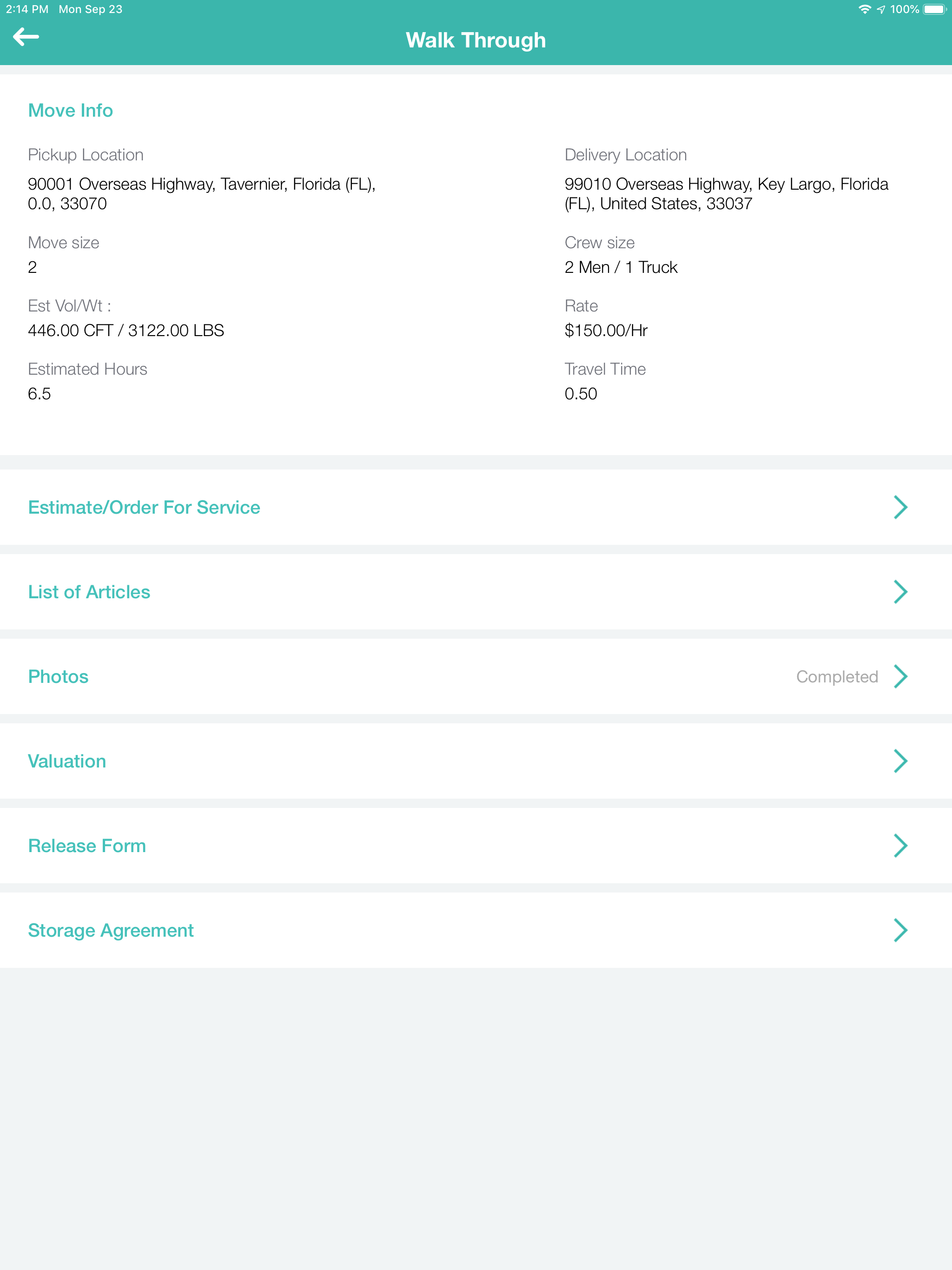 Mover BOL screenshot 6