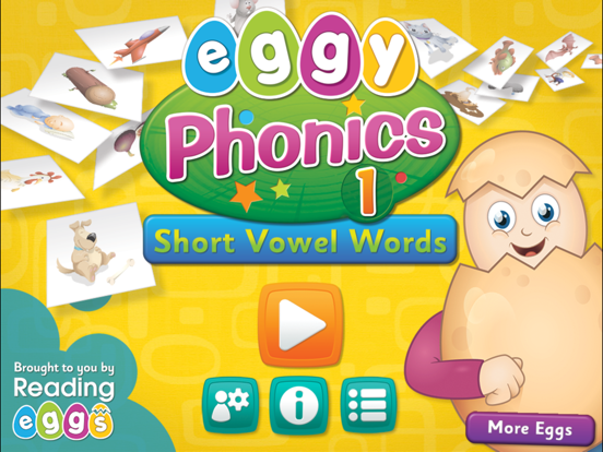 Eggy Phonics 1 iPad app afbeelding 1