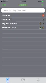 location notes for fallout iphone screenshot 1