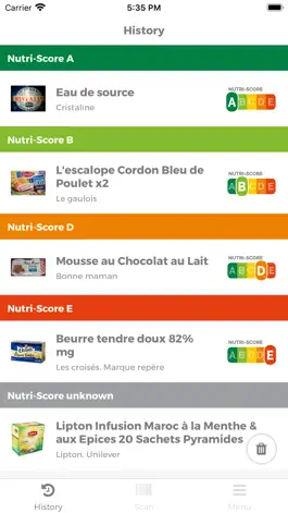 Game screenshot Nutri Score Scan hack
