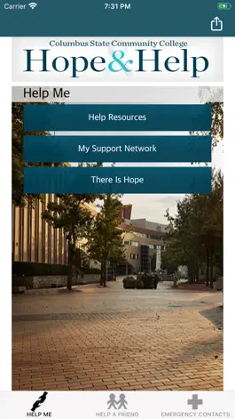 Game screenshot Columbus State Hope & Help apk