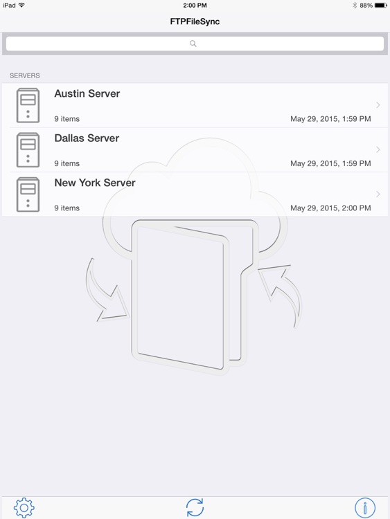 FTPFileSync for iPad