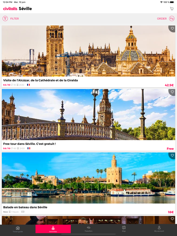 Screenshot #5 pour Guide de Seville Civitatis.com