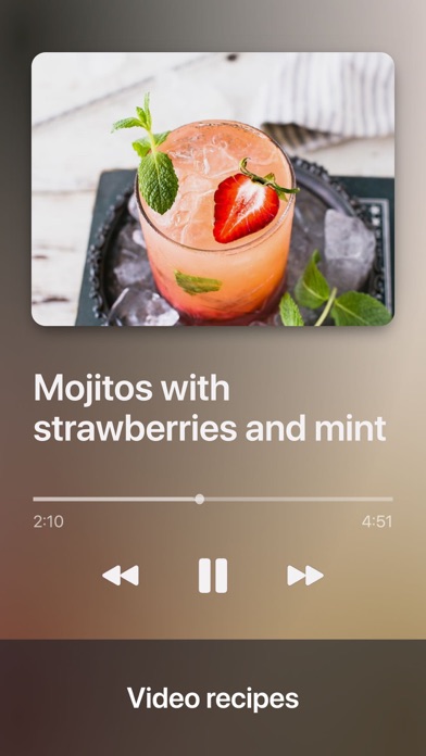 Cocktail mixer & drink recipes Screenshot