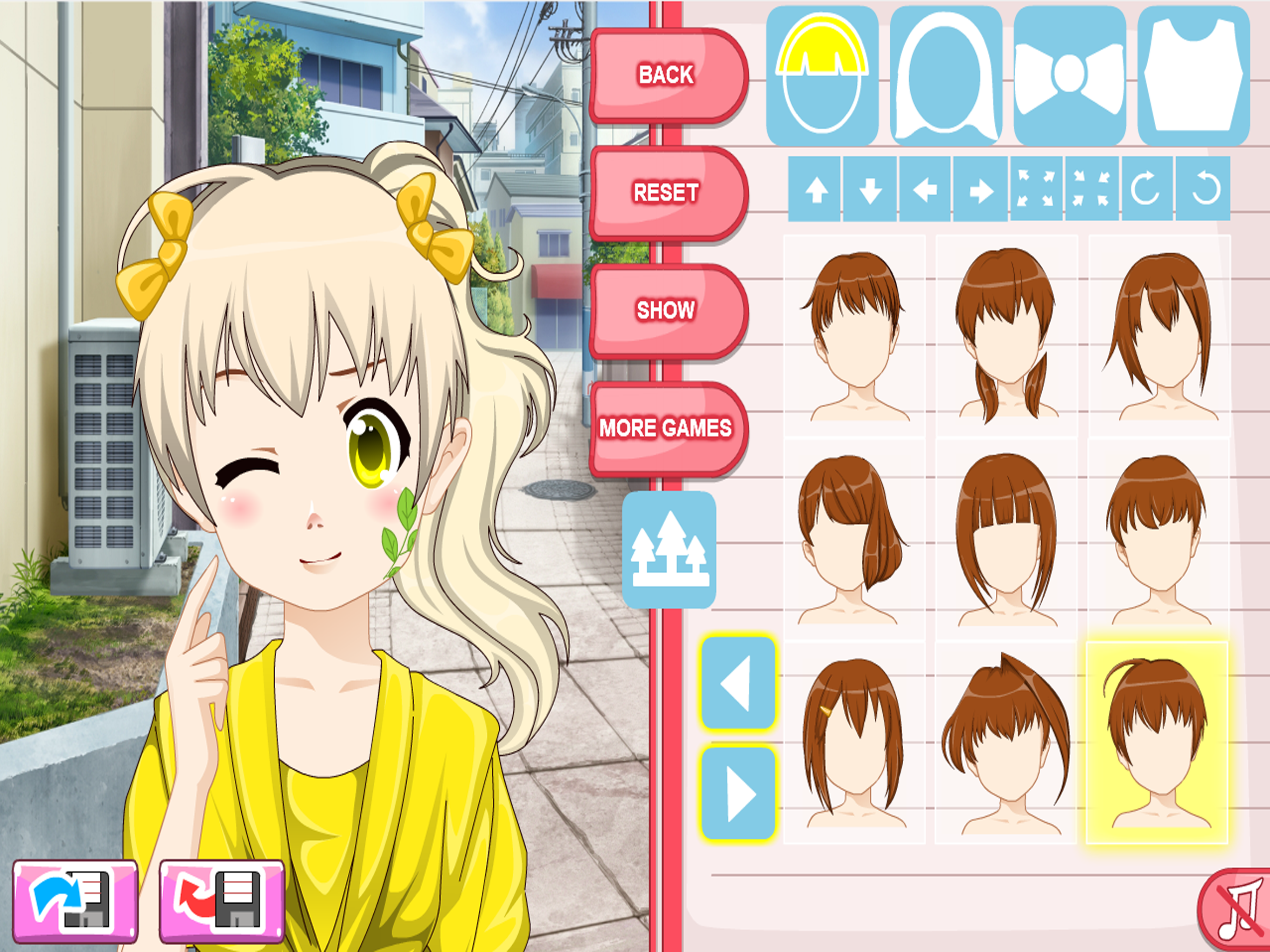 Girls Anime Avatar Creator screenshot 18