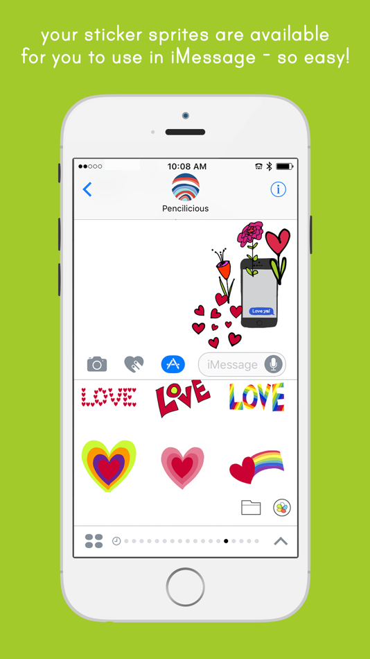 #4. doodles! stickers and sketches (iOS) Podle: appikiko LLC