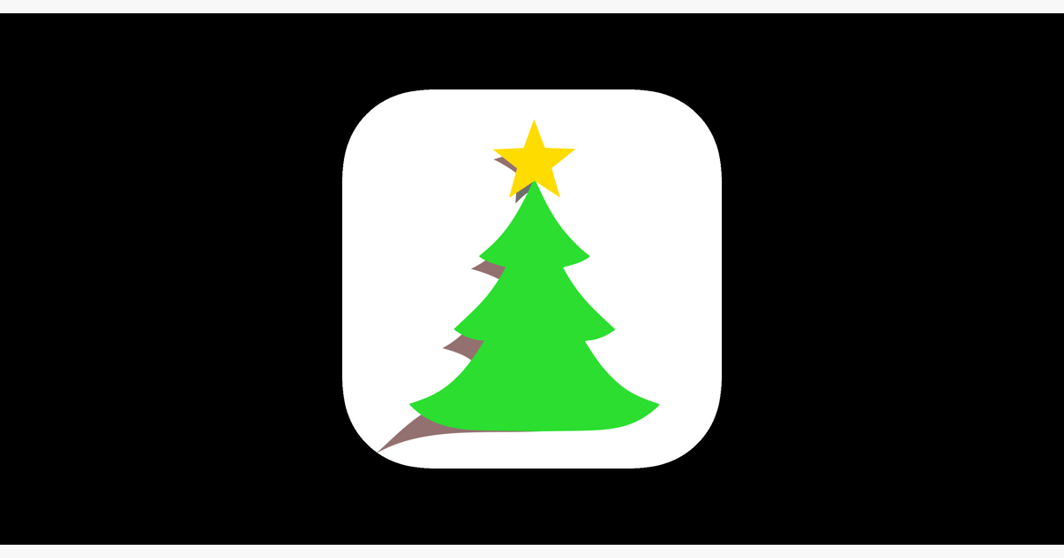 Weihnachtskarte im App Store