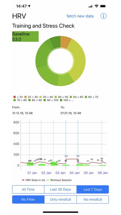 HRV Watch screenshot 2