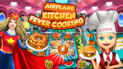 Airplane Kitchen Fever Cooking Screenshot