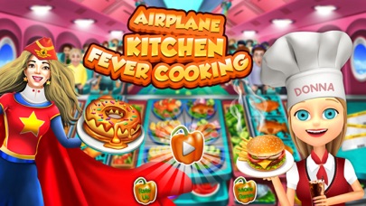 Airplane Kitchen Fever Cooking Screenshot